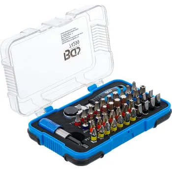 BGS technic Bity 1/4" 6hranné, ploché, křížové a TORX, s ráčnou, sada 43 dílů - BGS 74299