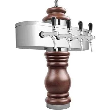 Příslušenství pro výčepní zařízení LINDR Stojan BAROKO 4koh.chrom L-450 (rustikál)