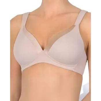 Podprsenka Dámská bezkosticová podprsenka Naturana 5119 černá 85 A