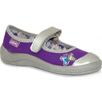 Dívčí bačkory Dívčí balerínky BEFADO TIM 208X020 Velikost: 25