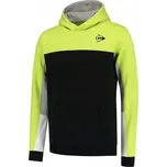 DĚTSKÁ MIKINA DUNLOP ESSENTIALS S KAPUCÍ ŽLUTO-ČERNÁ VELIKOST 128