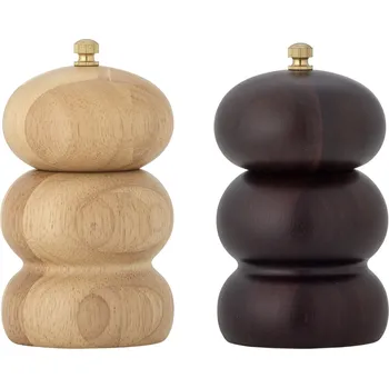 Mlýnek na koření Bloomingville Mlýnek na sůl a pepř Marge – set 2 ks