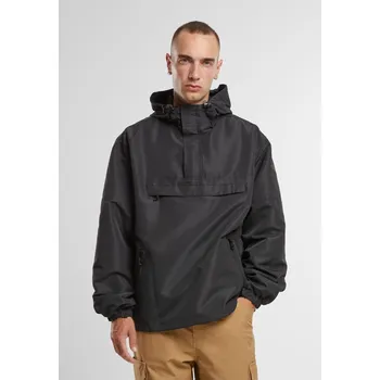 Pánská větrovka Letní přetahovací bunda černá Brandit černá | šedá 1780384