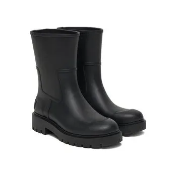 Oblečení a móda Holínky Calvin Klein Jeans Mid Rainboot YW0YW02004 Černá 36