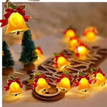 Vánoční dekorace Vánoční osvětlení na stromeček LED Světla Vánoce Vánoční dekorace Ozdoby