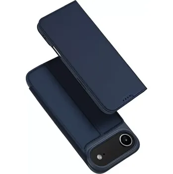 Pouzdro na mobilní telefon Dux Ducis Skin Pro iPhone Air – modré flipové pouzdro (DUX DUCIS Skin Pro pro Apple iPhone Air – modré flipové pouzdro, obal, kryt se stojánkem, kapsou na kartu a TPU vaničkou)