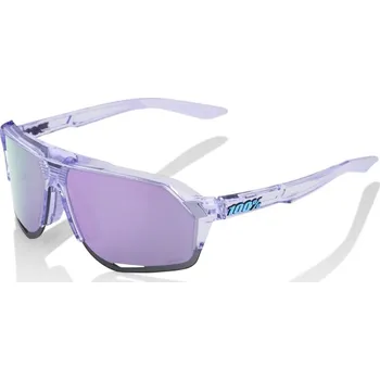 Cyklistika Brýle 100% NORVIK - Polished Translucent Lavender - HiPER Lavender Mirror Lens