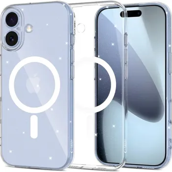 Pouzdro na mobilní telefon KRYT TECH-PROTECT FLEXAIR MAGSAFE IPHONE 17 GLITTER