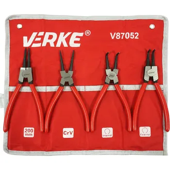 Kleště Sada Segerových kleští 200 mm 4 ks VERKE V87052