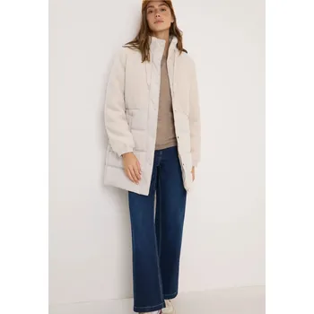 Dámský kabát Kabát Cecil 101291 s texturovanou směsí Velikost: M