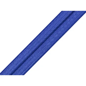 Lemovací pruženka půlená šíře 18 mm, malé, 16 modrá královská