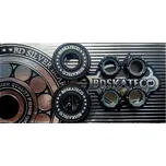 BD Skate Co. SK8 LOŽISKA BDSKATECO Silver Paper Box - černá
