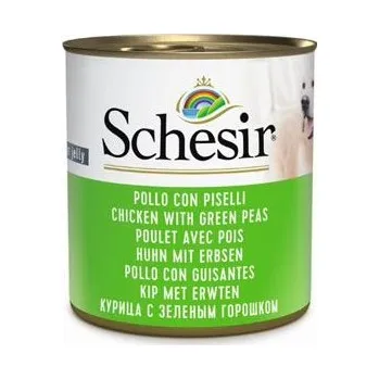 Krmivo pro psa Schesir dog konz. kuře se zeleným hráškem 285 g