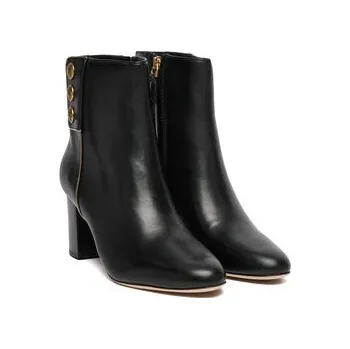 Dámské kozačky Polokozačky LAUREN RALPH LAUREN Kenndi Bt Hl 802980065001 Černá 39