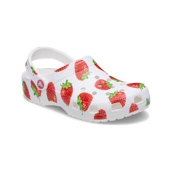 Pánské pantofle Nazouváky Crocs Classic Fresh Fruits Clog 211008 Bílá 42_43