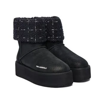 Dámská zimní obuv KARL LAGERFELD Sněhule Thermo KL48552 Černá 36