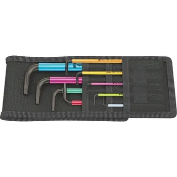 Wera 022639 Sada šestihranných klíčů Wera 950/9 Hex-Plus Multicolour Imperial 1 (9 ks)