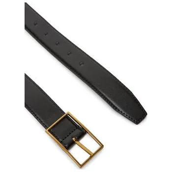 Opasek Pánský pásek Calvin Klein Classic Buckle Belt 30Mm LV04D7014G Černá 80