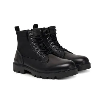 Pánská obuv Turistická obuv Pepe Jeans Ryan Mix M PMS500004 Černá 43