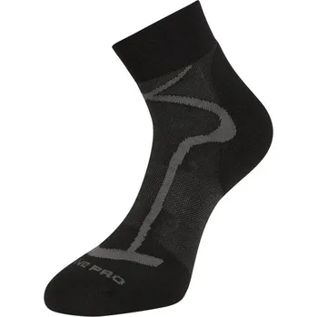 Dámské oblečení ponožky ALPINE PRO GANGE sportovní kotníkové černé