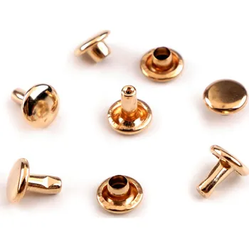 Nýt Duté nýty Ø8 mm oboustranné, malé, 2 růžové zlato