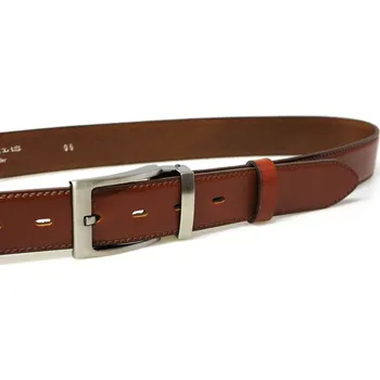 Opasek PENNY BELTS Kožený opasek 35-020-22-43 hnědý - 90 cm