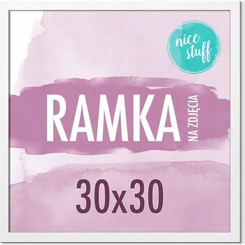 Obraz RÁMEČEK 30x30 Rámeček na fotografie 30x30 Rámečky na fotografie 30x30 BÍLÁ MDF BÍLÁ