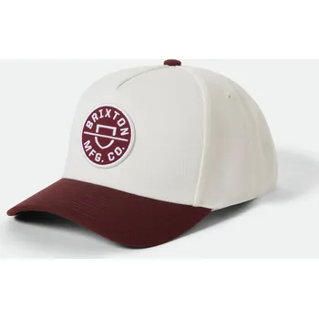 Kšiltovka BRIXTON kšiltovka - Crest C Mp Snapback Port/Off White (PRTOW)