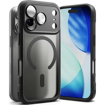 Pouzdro na mobilní telefon KRYT RINGKE FUSION BOLD MAGNETIC MAGSAFE IPHONE 17 PRO MATTE BLACK