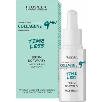 Pleťové sérum FLOSLEK COLLAGEN. 9MW TIMELESS Sérum na obličej s 9 typy kolagenu 30 ml
