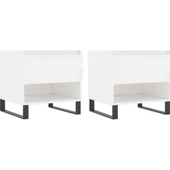 Konferenční stolek Bílý konferenční stolek 50x46x50 cm