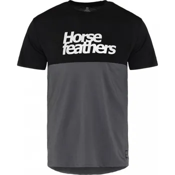 cyklistický dres Cyklodres Horsefeathers Fury - černý