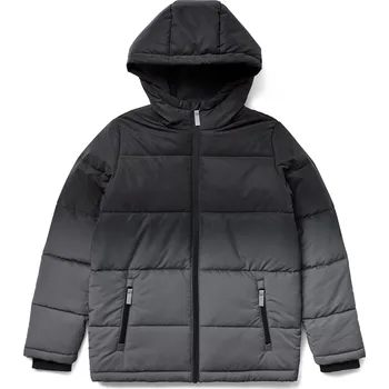 709726 - Tchibo - Dětská prošívaná bunda s reflexními prvky - pro ženy - vel. 158/164 - barva: černá