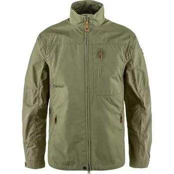 Pánské oblečení Pánská bunda Fjällräven Övik Stencollar - Green-Light Olive S