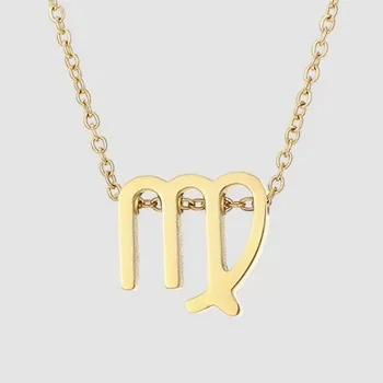 Náhrdelník Přívěskynakrk.cz Ocelový náhrdelník ZNAMENÍ ZVĚROKRUHU PANNA