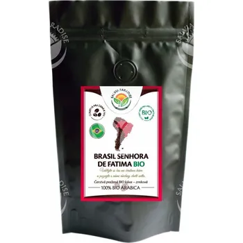 Káva Káva Brasil Senhora de Fatima BIO, 100% arabica Hmotnost: 100 g