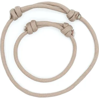 Obojek pro psa Kdo je kdo? - set S+M (8 - 28 cm) Barva: Béžová