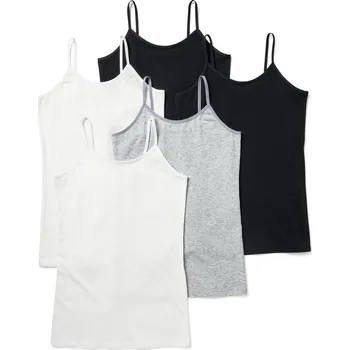 Dívčí oblečení 710468 - Tchibo - Dětská tílka - pro dívky - vel. 122/128 - barva: černá