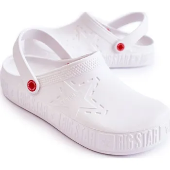 Pánské pantofle Pánské pantofle BIG STAR SHOES BIG STAR SHOES šedá | krémová 1982449