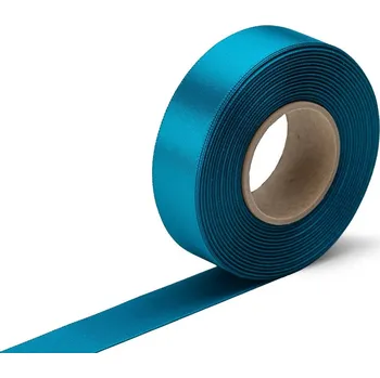 Stuha Eobaly.cz Stuha atlasová tyrkysová, šíře 24 mm 20 m