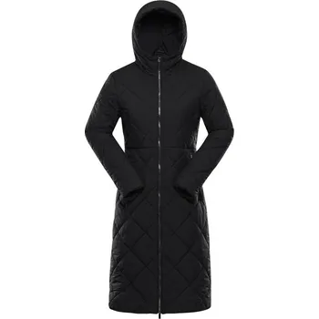 Dámský kabát kabát dámský ALPINE PRO STAWA zimní černý