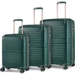 Sada cestovních kufrů ROCK Astrid - zelená