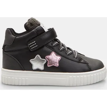 Dívčí obuv Baťa dívčí kotníkové tenisky černé, vel. 32