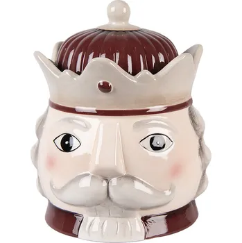 Dóza na potraviny Clayre & Eef - Keramická dóza NUTCRACKER 6CE2257