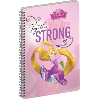 Spirálový blok Princezny – Strong, A5, nelinkovaný