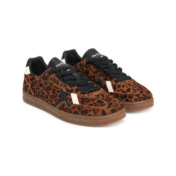 Dámské tenisky Sneakersy Pepe Jeans Ball Print W PLS000013 Hnědá 36