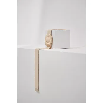 Opasek Dámský opasek MOODO - světle béžový Moodo šedá | krémová 2710551