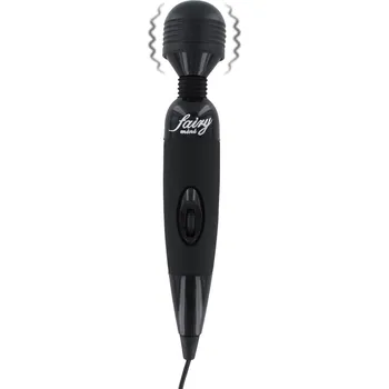 Vibrátor BASIC X Fairy masážní hlavice černá