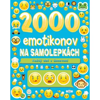 Bystrá hlava 2000 emotikonov na samolepkách - Na každý deň s úsmevom