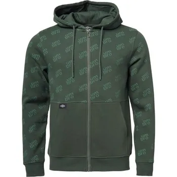 Pánská mikina Pánská mikina Umbro ARILD M Tmavě zelená, Zelená, Bílá